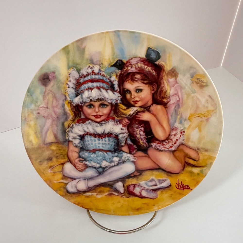 Wedgwood The Recital Mary Vickers‎ Collector Plate Ballet 1984